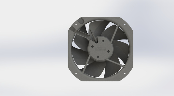 Βλέφαρα 160mm αντοχή σε υψηλές θερμοκρασίες 60°C με ισχύ 175W άξιο ανεμιστήρα
