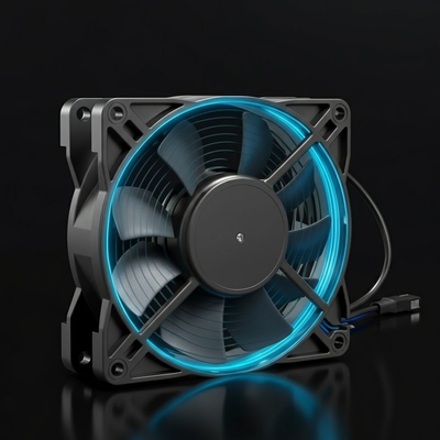 Δύναμη 175mm φτυάρι 102W αντίσταση υψηλής θερμοκρασίας 60°C ΕΚ Αξονικός ανεμιστήρας