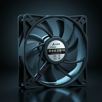 Δύναμη 175mm φτυάρι 102W αντίσταση υψηλής θερμοκρασίας 60°C ΕΚ Αξονικός ανεμιστήρας