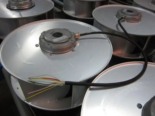 1~230V ±10% 250mm Πίσω κεντρώος ανεμιστήρας 2798 στροφές ανά λεπτό με βάρος 12kg